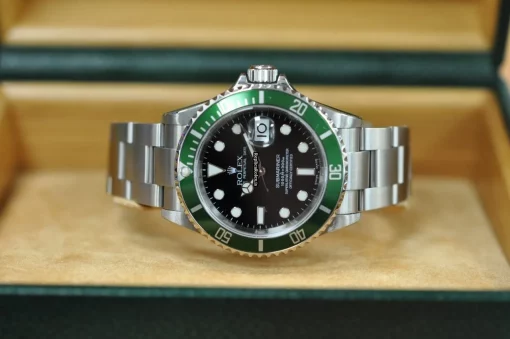 Epic Replica Rolex Submariner Date 16610lv Caliber 3135 Automatic Movement 40mm Steel Case Mens/unisex Watch - Image 6