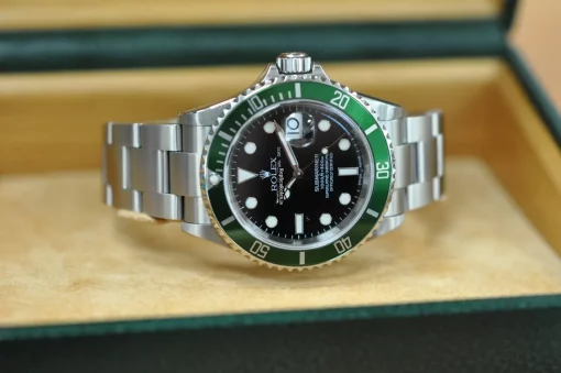 Epic Replica Rolex Submariner Date 16610lv Caliber 3135 Automatic Movement 40mm Steel Case Mens/unisex Watch - Image 7