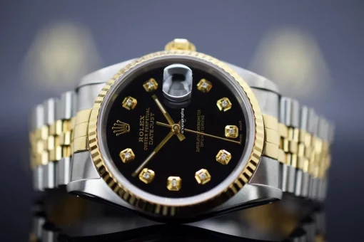 Incredible Fake Rolex Datejust 16233 Caliber 3135-31 Automatic Movement 36mm Gold/steel Case Watch