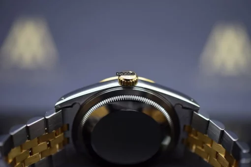Incredible Fake Rolex Datejust 16233 Caliber 3135-31 Automatic Movement 36mm Gold/steel Case Watch - Image 3