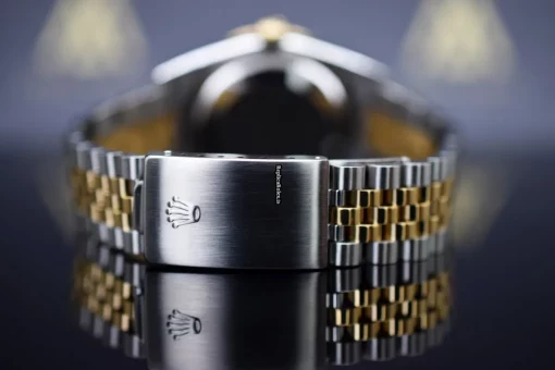 Incredible Fake Rolex Datejust 16233 Caliber 3135-31 Automatic Movement 36mm Gold/steel Case Watch - Image 4
