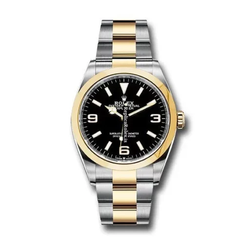 Terrific Fake Rolex Explorer 124273 Caliber 3230 Automatic Movement 36mm Gold/steel Case Mens/unisex Watch