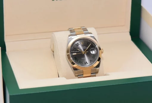 Amazing Replicas Rolex Datejust 126303 Automatic Movement 41mm Steel Case Mens/unisex Watch - Image 3