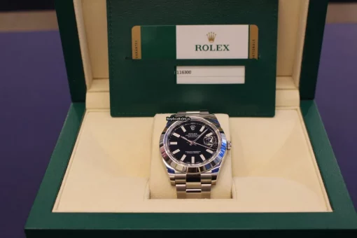 High-end Replica Rolex Datejust II 116300 Caliber 3136 Automatic Movement 41mm Steel Case Mens/unisex Watch