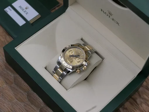 Awesome Replica Rolex Daytona 116503 Caliber 4130 Automatic Movement 40mm Gold/steel Case Mens/unisex Watch