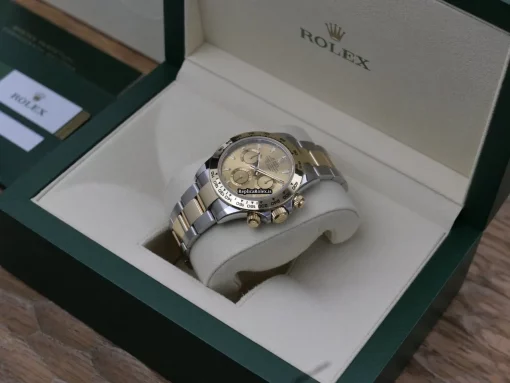 Awesome Replica Rolex Daytona 116503 Caliber 4130 Automatic Movement 40mm Gold/steel Case Mens/unisex Watch - Image 13