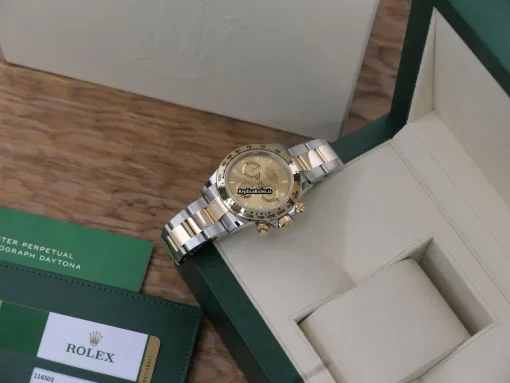 Awesome Replica Rolex Daytona 116503 Caliber 4130 Automatic Movement 40mm Gold/steel Case Mens/unisex Watch - Image 4