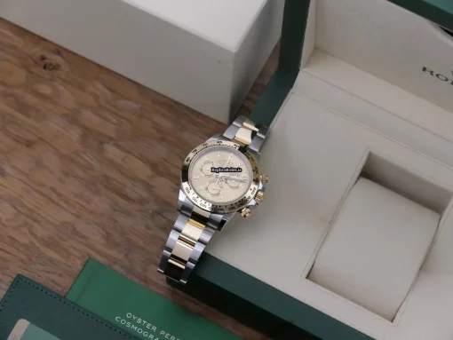 Awesome Replica Rolex Daytona 116503 Caliber 4130 Automatic Movement 40mm Gold/steel Case Mens/unisex Watch - Image 6