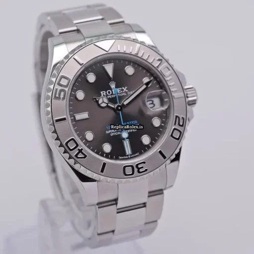 Great Replica Rolex Yacht-master 37 268622 Automatic Movement 37mm Steel Case Mens/unisex Watch - Image 4