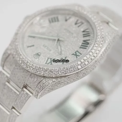 Lovely Fake Rolex Datejust 126300 Automatic Movement 40mm Steel Case Mens/unisex Watch - Image 8