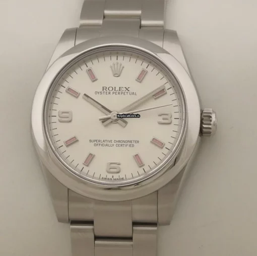 Excellent Fake Rolex Oyster Perpetual 31 177200 Caliber 2231 Automatic Movement 31mm Steel Case Womens Watch
