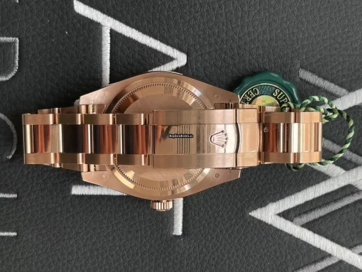 Wholesale Replica Rolex Sky-dweller 326935 Caliber 9001 Automatic Movement 42mm Rose Gold Case Mens/unisex Watch - Image 4