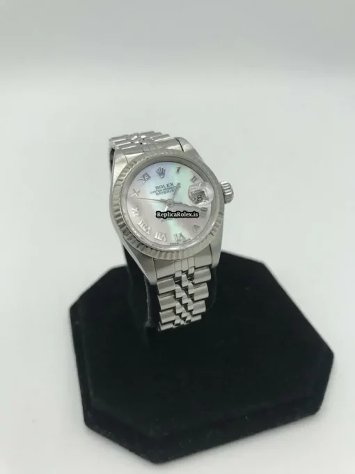Superb Replica Rolex Lady-datejust 69174 Caliber 2135 Automatic Movement 26mm Steel Case Womens Watch