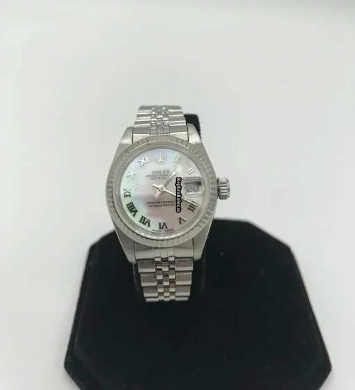 Superb Replica Rolex Lady-datejust 69174 Caliber 2135 Automatic Movement 26mm Steel Case Womens Watch - Image 2