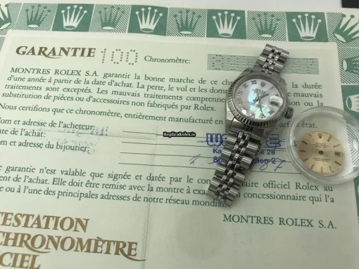 Superb Replica Rolex Lady-datejust 69174 Caliber 2135 Automatic Movement 26mm Steel Case Womens Watch - Image 6
