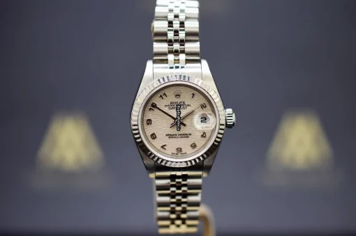 Suitable Replica Rolex Lady-datejust 79174 Caliber 2235-29 Automatic Movement 26mm Steel Case Watch - Image 6