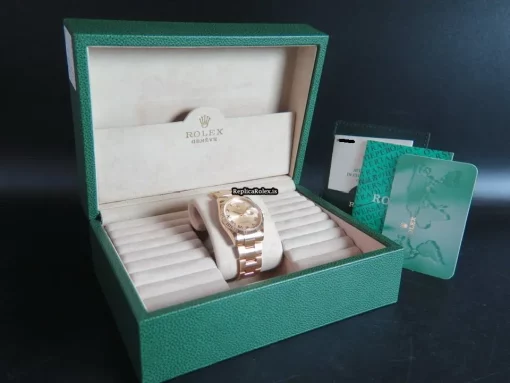 Design Replica Rolex Day-date 36 118208 Automatic Movement 36mm Yellow Gold Case Mens/unisex Watch - Image 4
