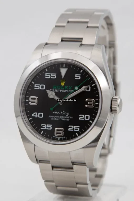 Durable Clone Rolex Air King 116900 Automatic Movement 40mm Steel Case Mens/unisex Watch - Image 2