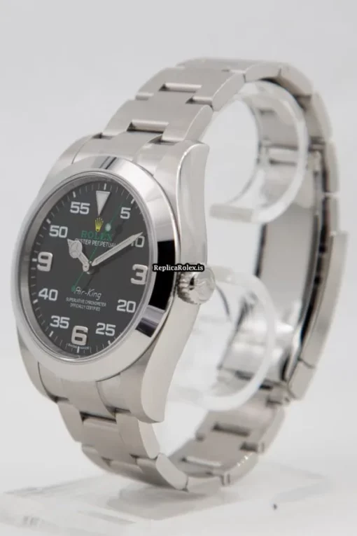 Durable Clone Rolex Air King 116900 Automatic Movement 40mm Steel Case Mens/unisex Watch - Image 3