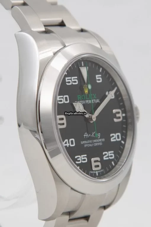 Durable Clone Rolex Air King 116900 Automatic Movement 40mm Steel Case Mens/unisex Watch - Image 6