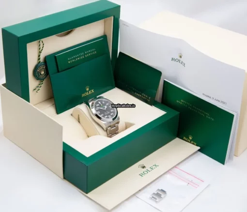 Durable Clone Rolex Air King 116900 Automatic Movement 40mm Steel Case Mens/unisex Watch - Image 8