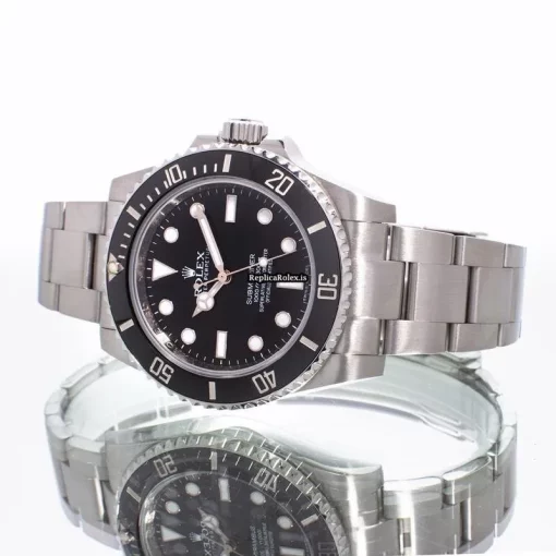 Amazing Fake Rolex Submariner 114060 Automatic Movement 40mm Steel Case Mens/unisex Watch - Image 2