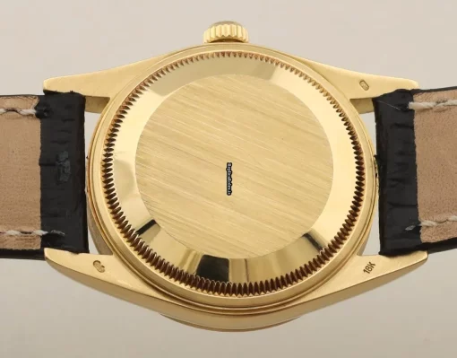 Fantastic Replica Rolex Oyster Perpetual Date 15238 Caliber 3135 Automatic Movement 34mm Yellow Gold Case Mens/unisex Watch - Image 6