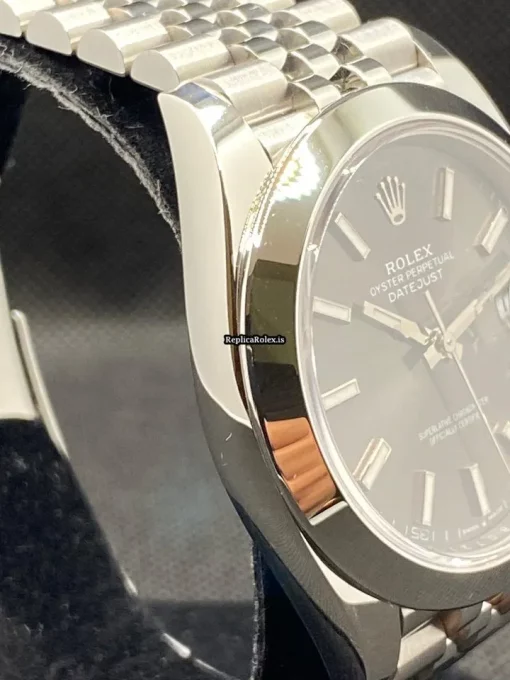 Special Fake Rolex Datejust 126300 Caliber 3235 Automatic Movement 41x48mm Steel Case Mens/unisex Watch - Image 4