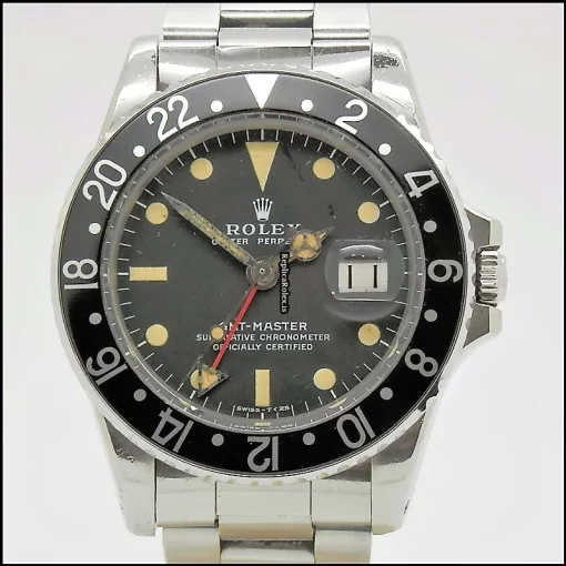Popular Fake Rolex Gmt-master 1675 Caliber 1570 Automatic Movement 40mm Steel Case Mens/unisex Watch