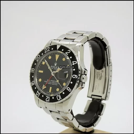 Popular Fake Rolex Gmt-master 1675 Caliber 1570 Automatic Movement 40mm Steel Case Mens/unisex Watch - Image 5