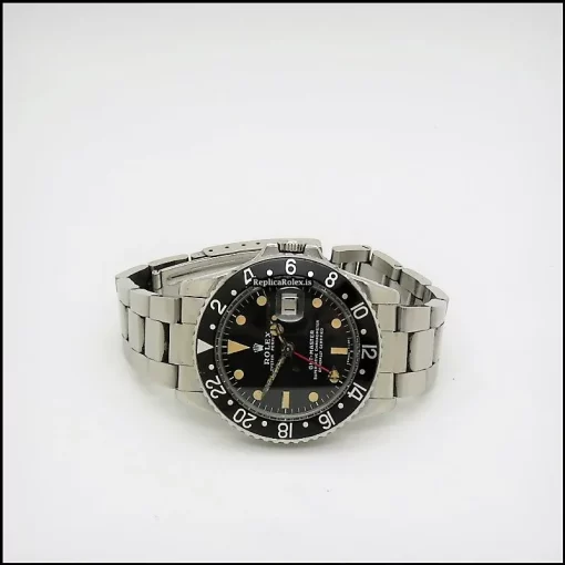 Popular Fake Rolex Gmt-master 1675 Caliber 1570 Automatic Movement 40mm Steel Case Mens/unisex Watch - Image 7
