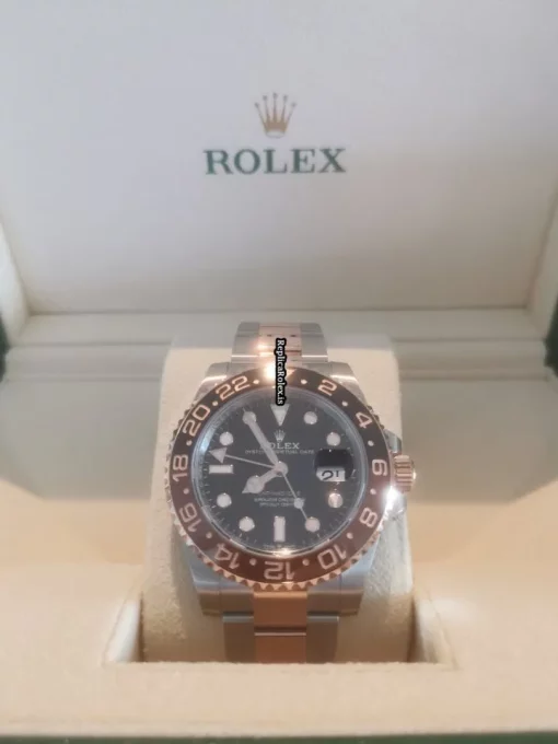 Special Replica Rolex Gmt-master II 126711chnr Caliber 3285 Automatic Movement 40mm Gold/steel Case Mens/unisex Watch - Image 11