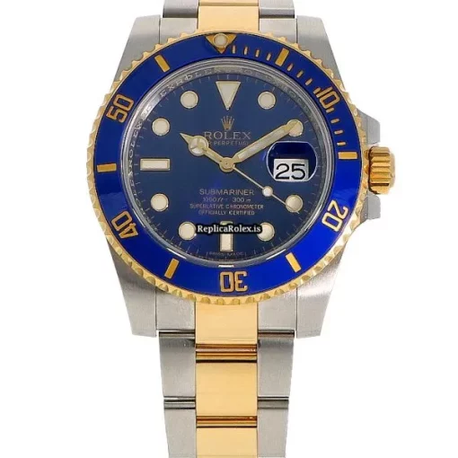 Well Made Replica Rolex Submariner Date 116613lb Caliber 3135 Automatic Movement 40mm Steel Case Mens/unisex Watch