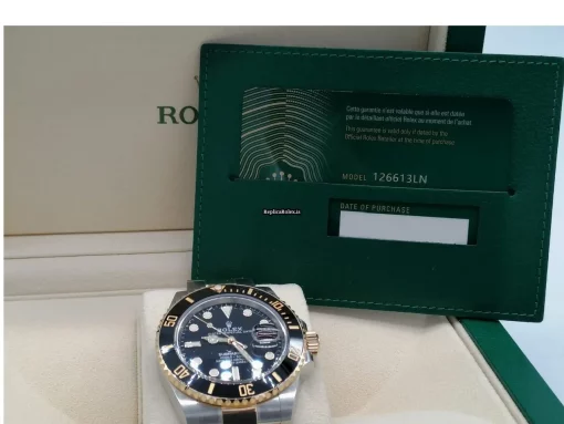 Reliable Fake Rolex Submariner Date 126613ln Caliber 3235 Automatic Movement 41mm Gold/steel Case Mens/unisex Watch - Image 6