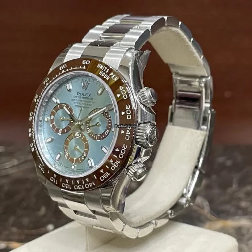 Discount Knockoff Rolex Daytona 116506 Caliber 4130 Automatic Movement 40mm Platinum Case Mens/unisex Watch - Image 3