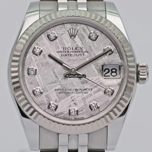 Amazing Clone Rolex Lady-datejust 178274 Automatic Movement 31mm Steel Case Womens Watch - Image 3