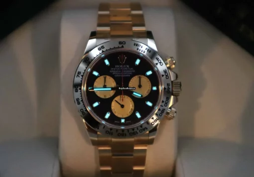 Durable Fakes Rolex Daytona 116508 Caliber 4130 Automatic Movement 40mm Yellow Gold Case Mens/unisex Watch - Image 10