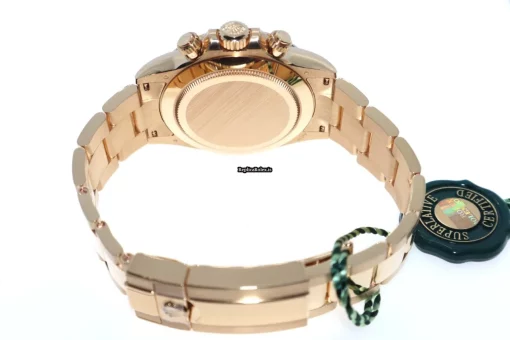 Durable Fakes Rolex Daytona 116508 Caliber 4130 Automatic Movement 40mm Yellow Gold Case Mens/unisex Watch - Image 7