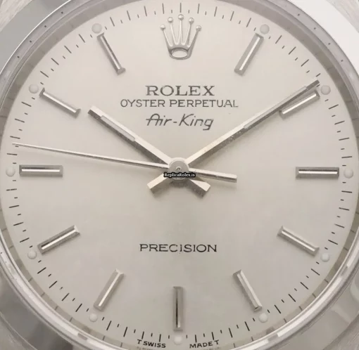 Best Replicas Rolex Air King Precision 14000 Caliber 3000 Automatic Movement 34mm Steel Case Mens/unisex Watch - Image 2
