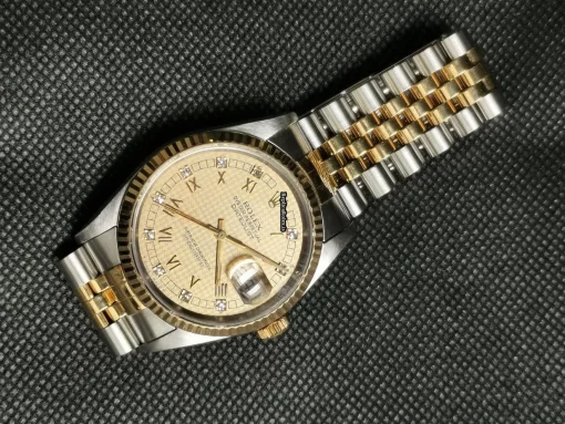 Best Replica Rolex Datejust 16233 Caliber 3135 Automatic Movement 36mm Gold/steel Case Mens/unisex Watch - Image 2