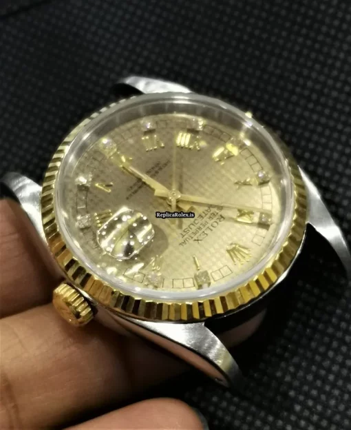 Best Replica Rolex Datejust 16233 Caliber 3135 Automatic Movement 36mm Gold/steel Case Mens/unisex Watch - Image 9