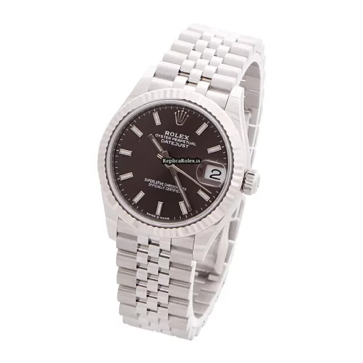 Fantastic Fakes Rolex Lady-datejust 278274 Caliber 2236 Automatic Movement 31mm Steel Case Womens Watch - Image 2