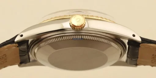 Fabulous Replica Rolex Oyster Perpetual Date 15053 Caliber 3035 Automatic Movement 34mm Gold/steel Case Mens/unisex Watch - Image 5
