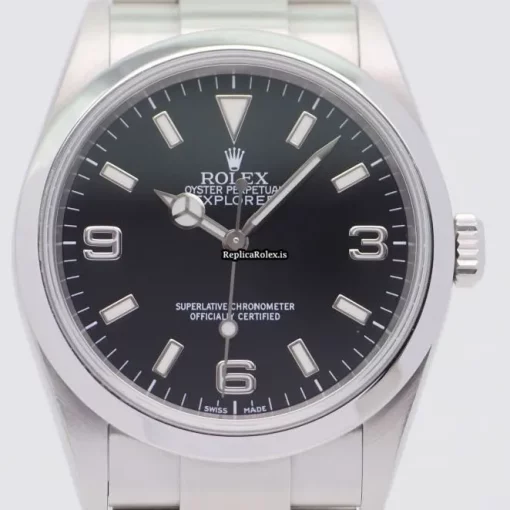 Wholesale Replica Rolex Explorer 114270 Automatic Movement 36mm Steel Case Mens/unisex Watch - Image 3