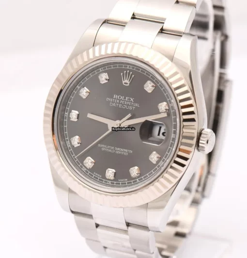 Wonderful Fake Rolex Datejust II 116334 Automatic Movement 41mm Steel Case Mens/unisex Watch - Image 2