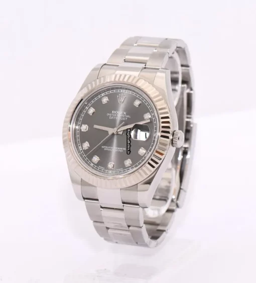 Wonderful Fake Rolex Datejust II 116334 Automatic Movement 41mm Steel Case Mens/unisex Watch - Image 4