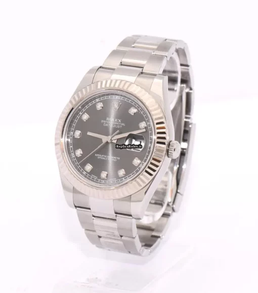 Wonderful Fake Rolex Datejust II 116334 Automatic Movement 41mm Steel Case Mens/unisex Watch - Image 5