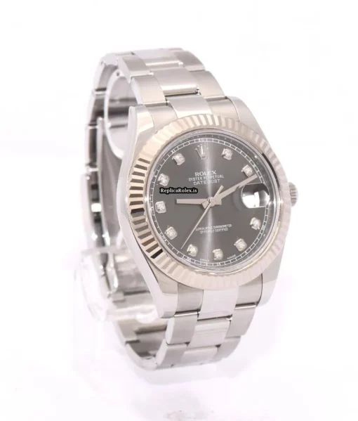Wonderful Fake Rolex Datejust II 116334 Automatic Movement 41mm Steel Case Mens/unisex Watch - Image 6