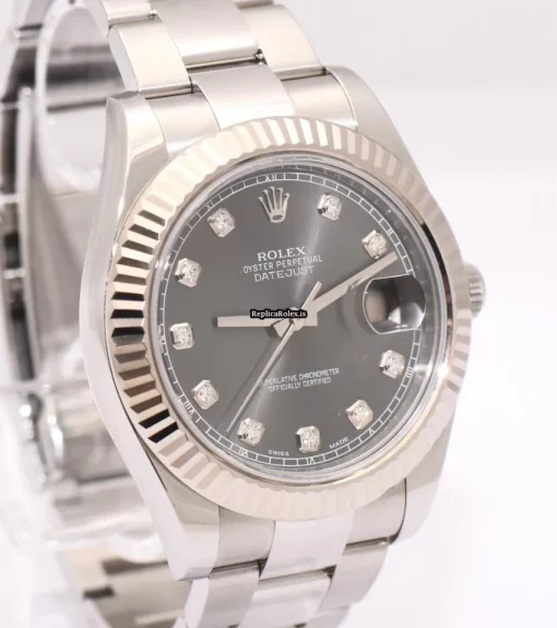 Wonderful Fake Rolex Datejust II 116334 Automatic Movement 41mm Steel Case Mens/unisex Watch - Image 7