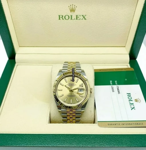 High-end Imitation Rolex Datejust 126333 Caliber 3235 Automatic Movement 41mm Gold/steel Case Mens/unisex Watch - Image 2